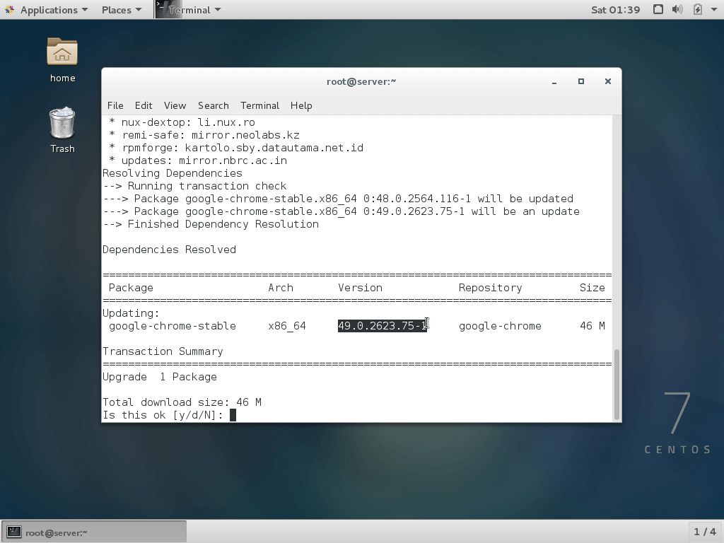Install Google Chrome