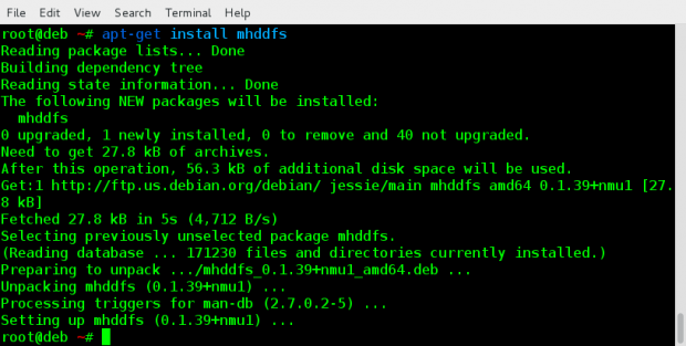 Install Mhddfs on Debian based Systems