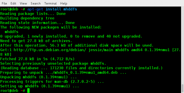 Cài đặt Mhdfs trên Hệ thống dựa trên Debian