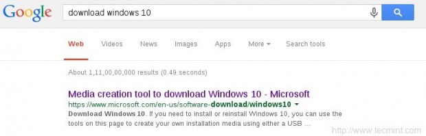 Search Windows 10