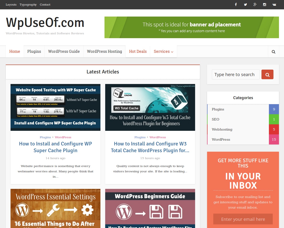 WpUseOf - WordPress Howtos, Tutorials and Software Reviews