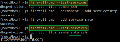 Abrir puerto del servidor de correo en el firewall 