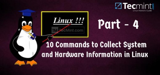 Check Hardware and System Information in Linux