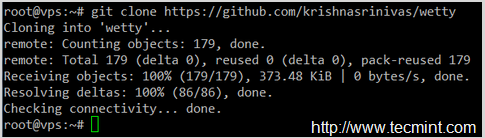 Wetty Terminal Access Web