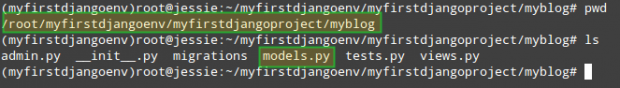 Configure Django Models