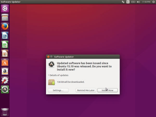 Installing Software Updates