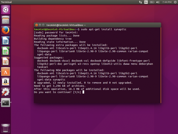 Install Synaptic Tool in Ubuntu