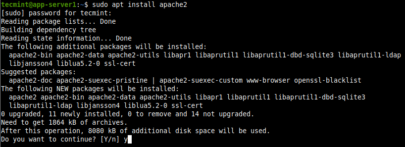 Install Apache on Ubuntu 20.04