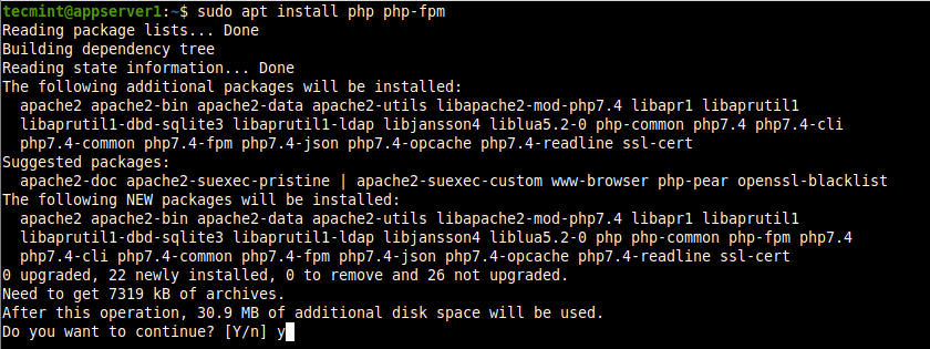 Install PHP and PHP-FPM on Ubuntu 20.04