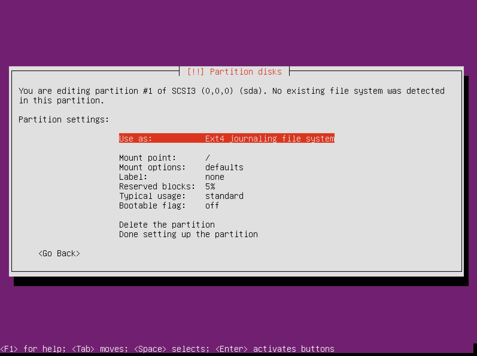 Server Partition Overview