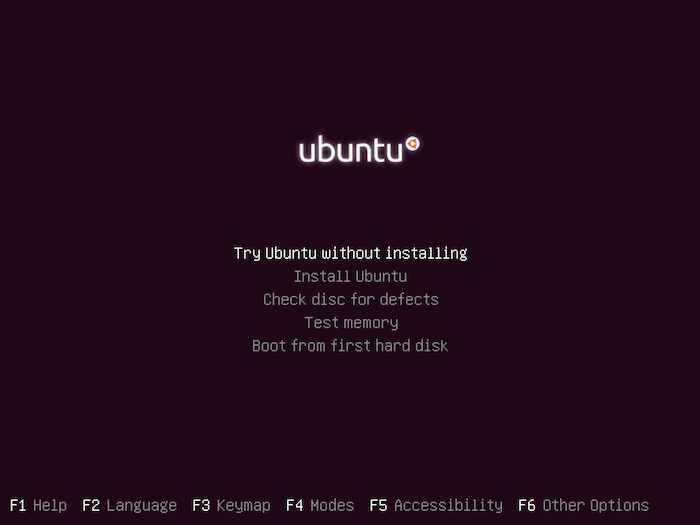 Ubuntu 15.10 Boot Screen