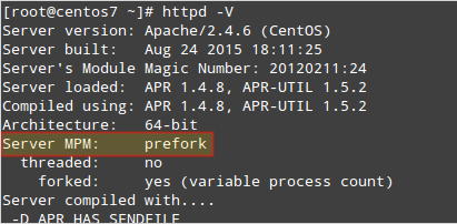 Check Apache MPM