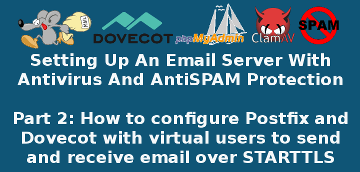 Configure Postfix and Dovecot with Virtual Domain Users