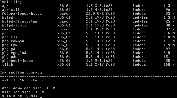 Install PHP and PHP FPM