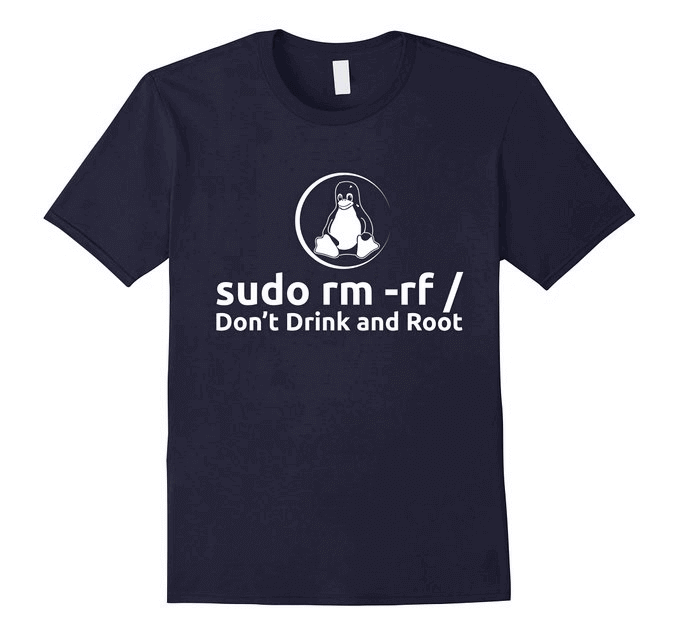 Linux sudo rm -rf T-Shirt