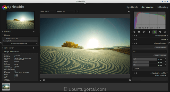 darktable plugin