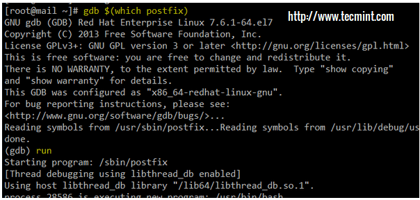  Depurar un paquete en Linux 