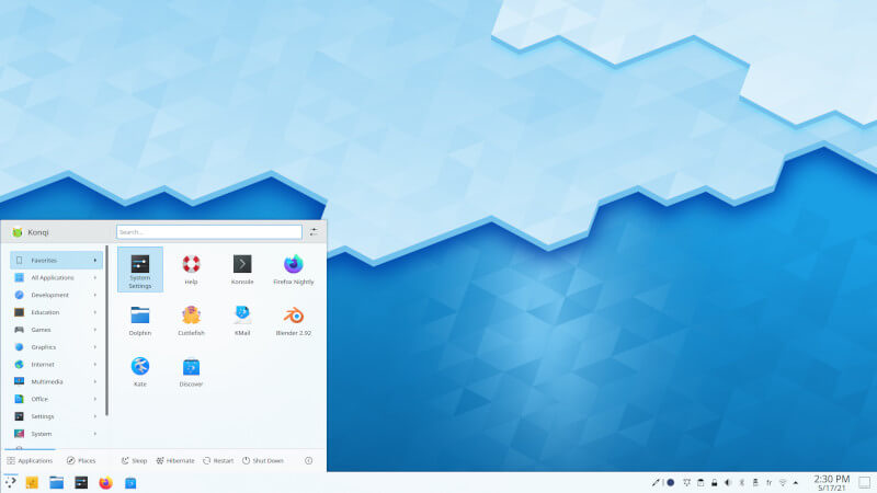 KDE Plasma Desktop