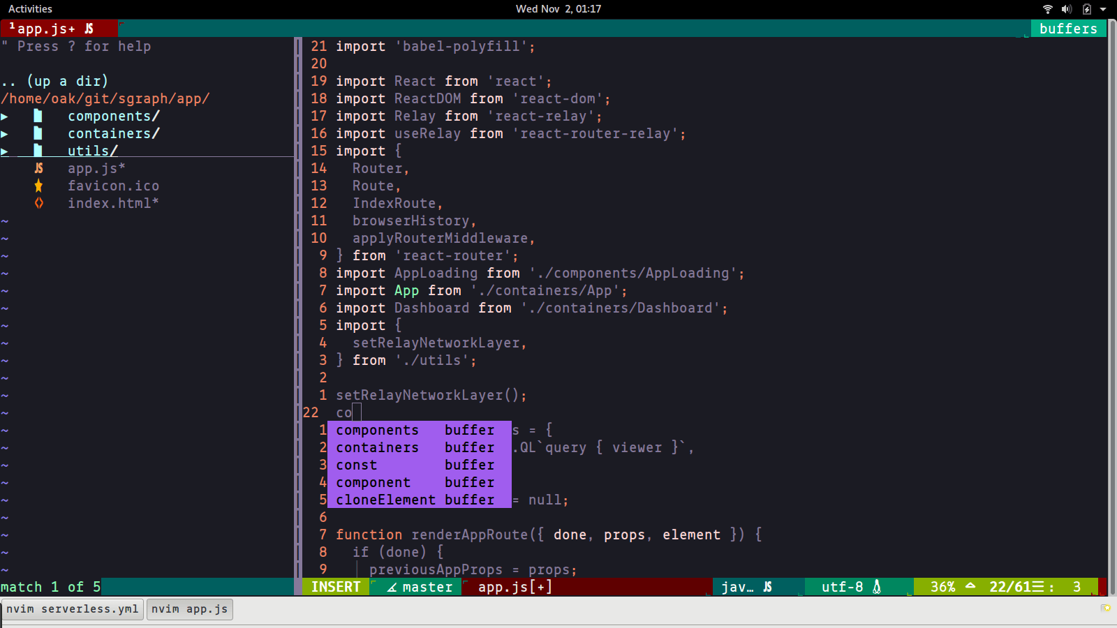 Neovim-Vim 기반 텍스트 편집기