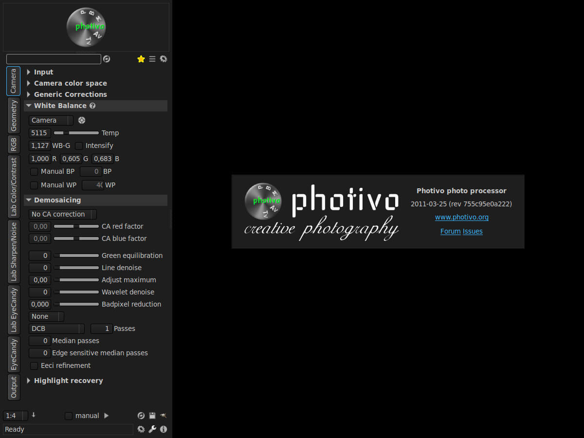 Photivo Image Editor