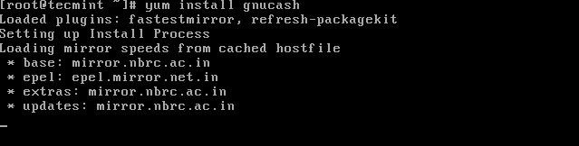Install GnuCash in CentOS and RedHat