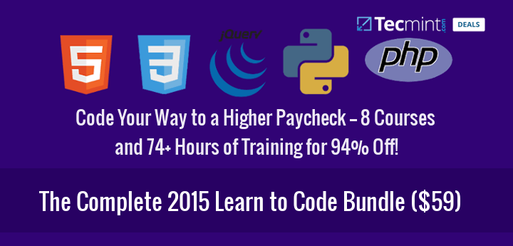 The Complete 2015 Learn to Code Bundle