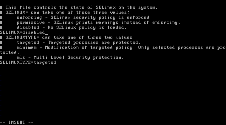 Disable SELinux Mode