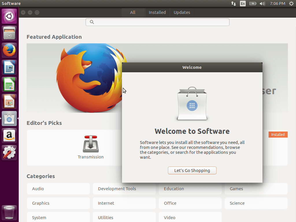 Ubuntu 16.04 Gnome Software Center