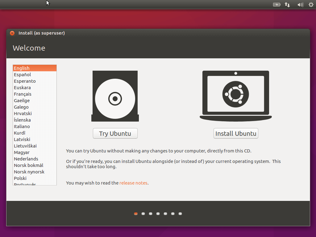  Instalación de Ubuntu 16.04 
