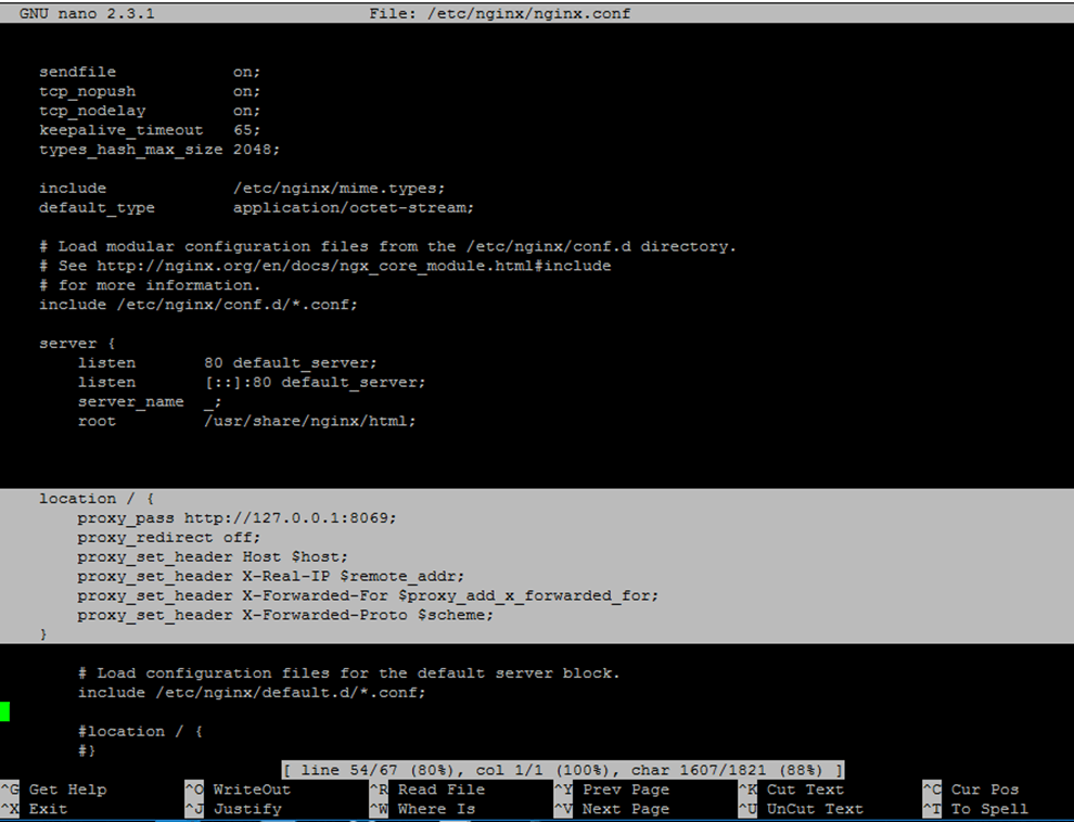 Configure Nginx for Odoo Reverse Proxy