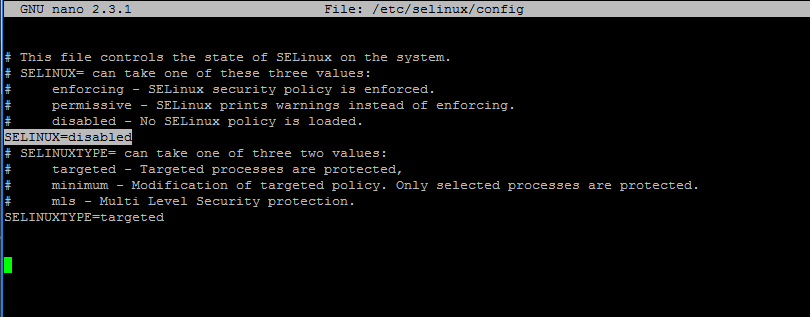 Disable SELinux in CentOS and RHEL