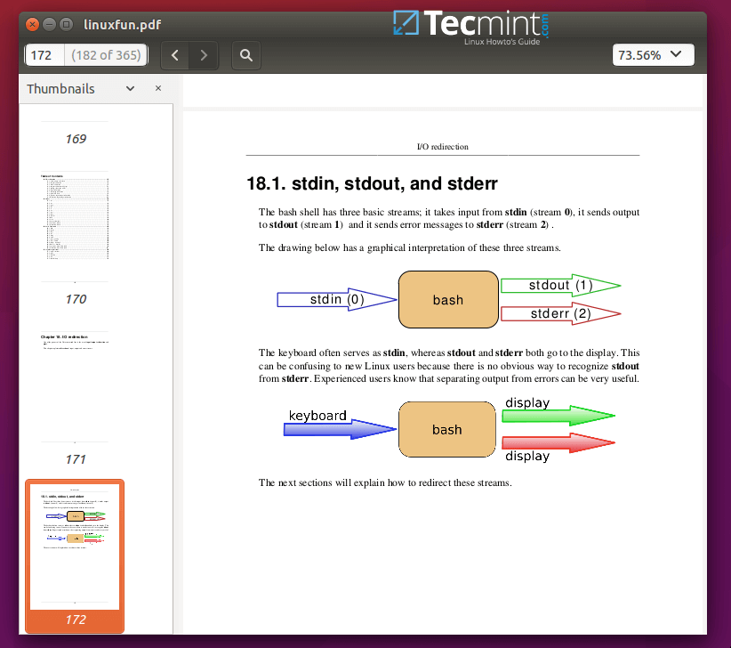 Evince Linux PDF Reader