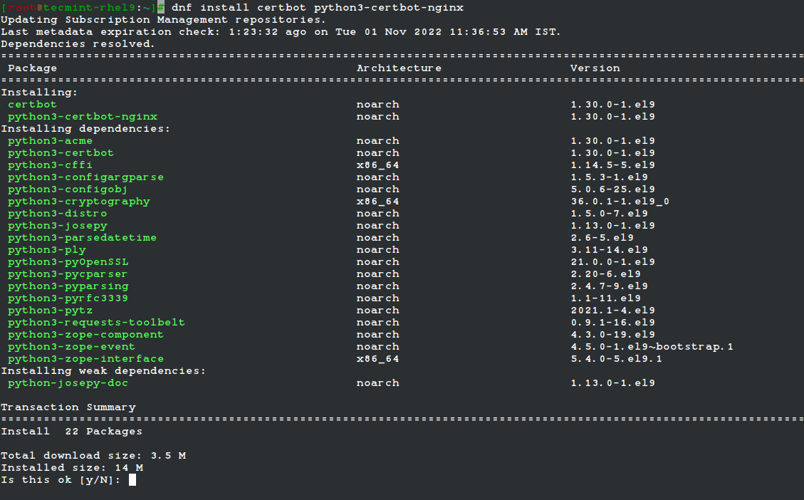 Nginx ssl certificate