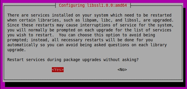 Configure Services During Ubuntu Upgrade