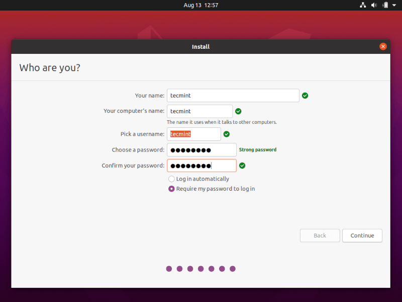 Crear cuenta de usuario de Ubuntu