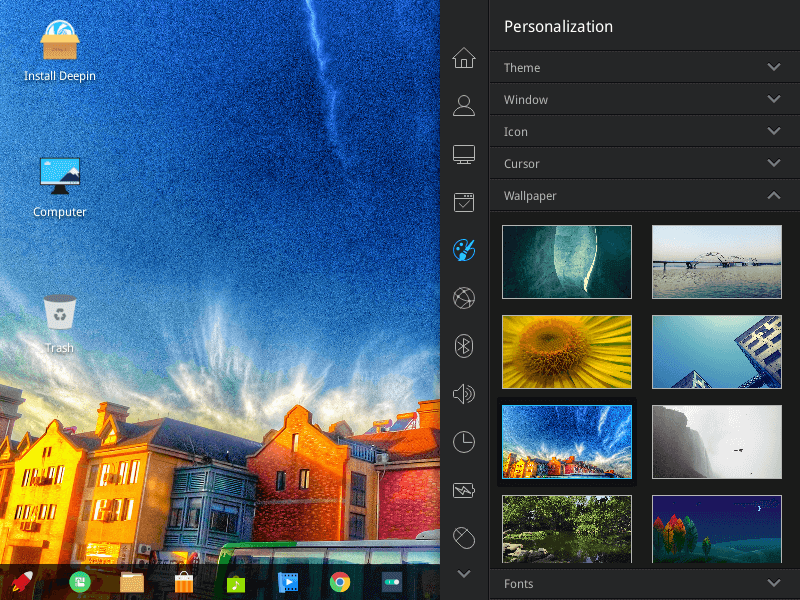 Deepin Personalization