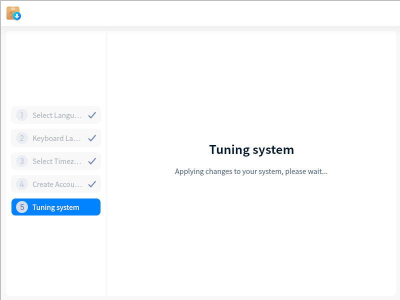 Deepin Tuning System