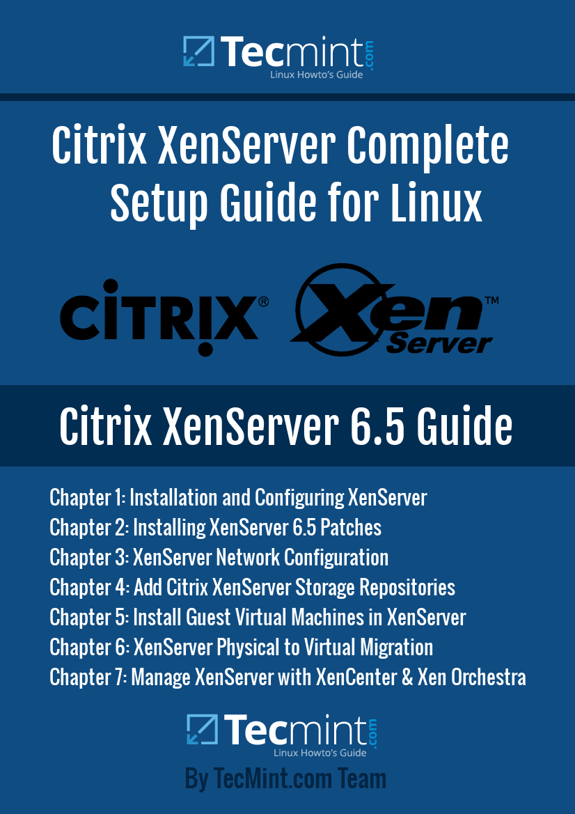 Citrix XenServer Setup for Linux