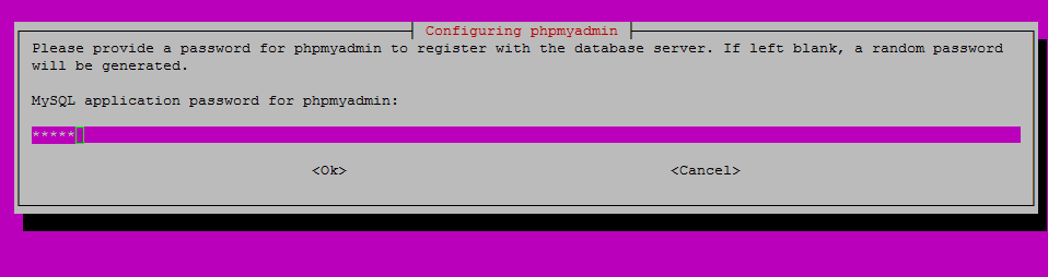 Configure PhpMyAdmin with root Password