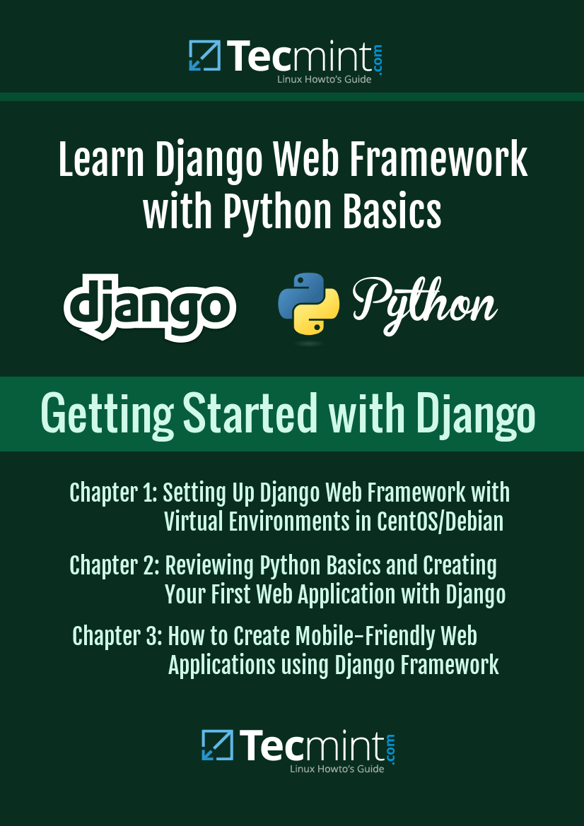 Ebook - Getting Started with Django with Python Basics