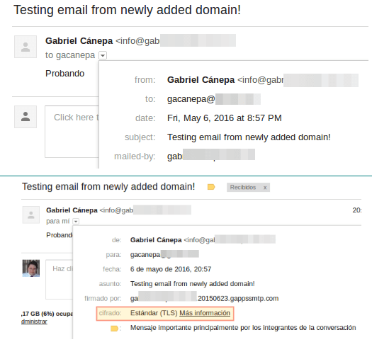 Google Apps Email Delivery Verification