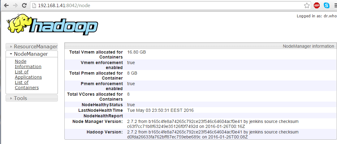 Hadoop NodeManager