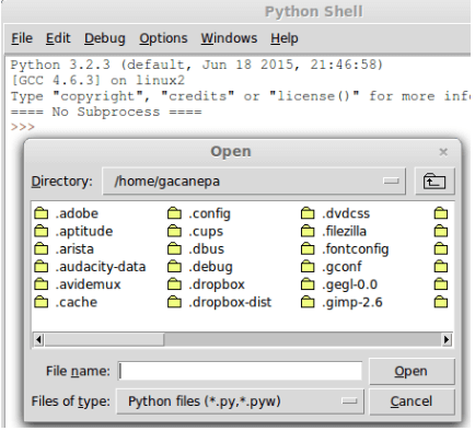 Python Shell