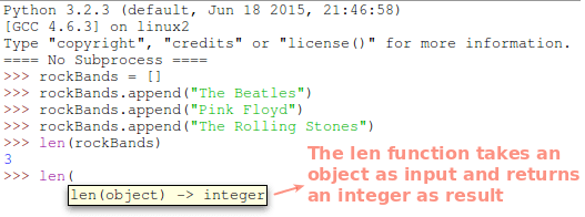 Python len Function