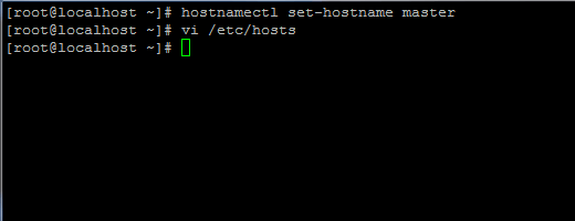 Set Hostname in CentOS 7