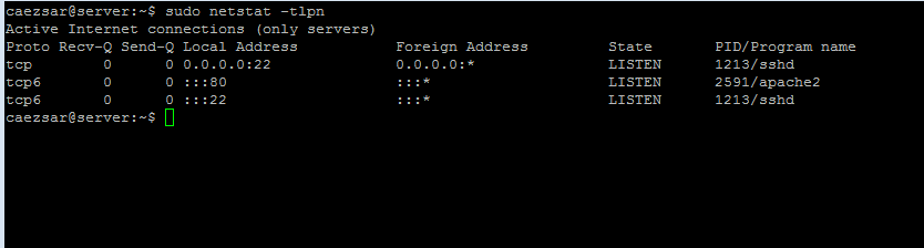 Verify Apache Port