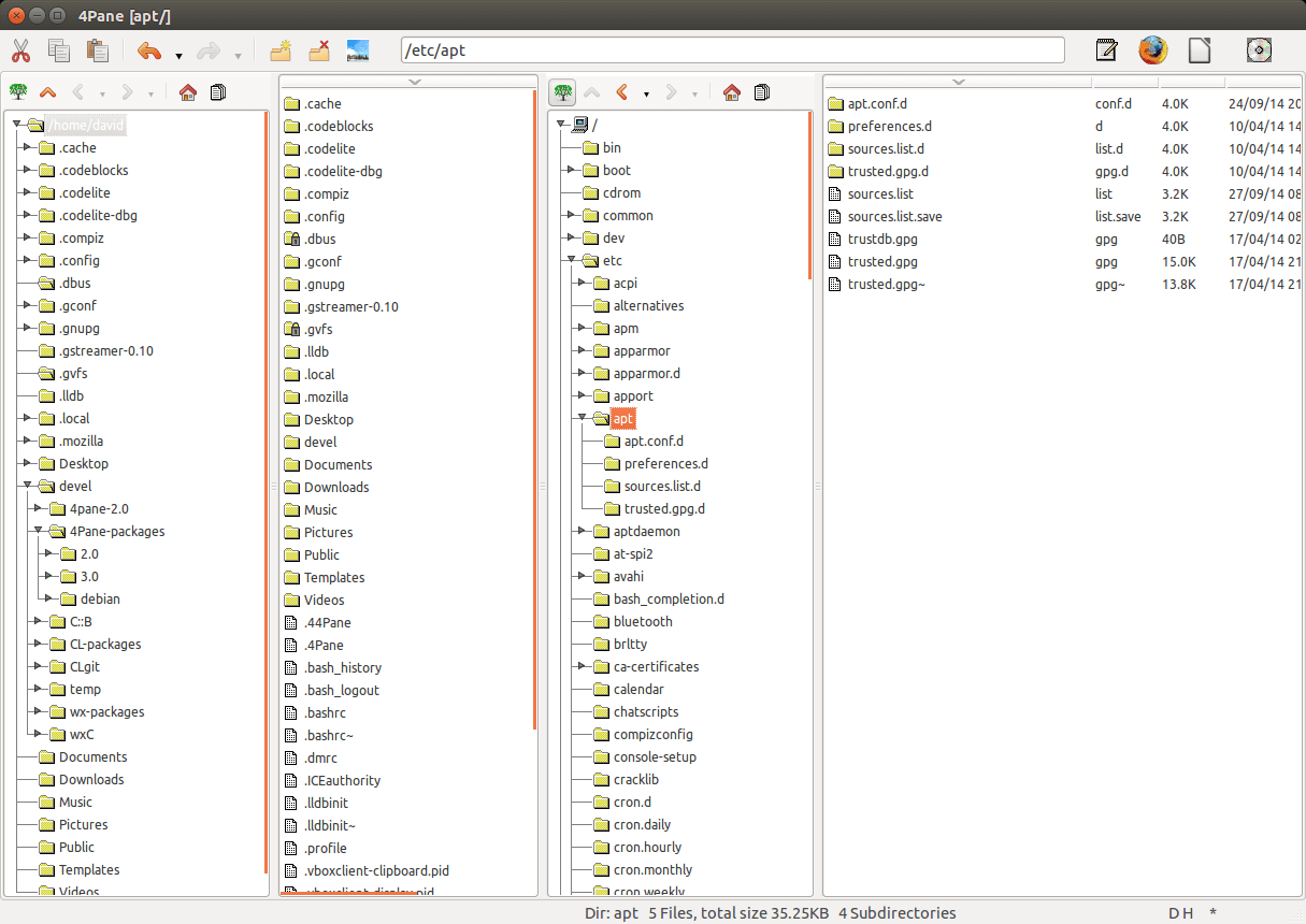 4Pane File Manager