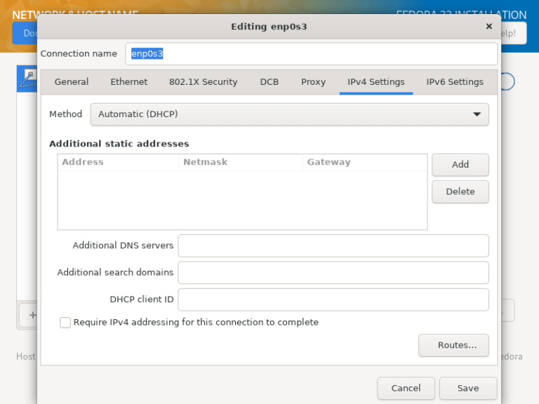 How to Install Fedora 33 Server