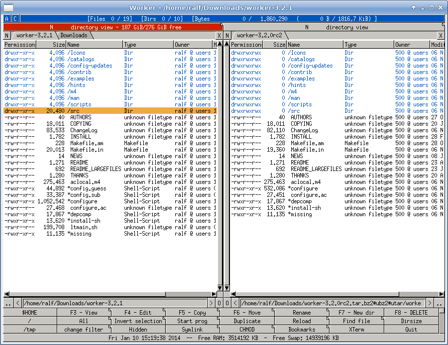 Worker File Manager