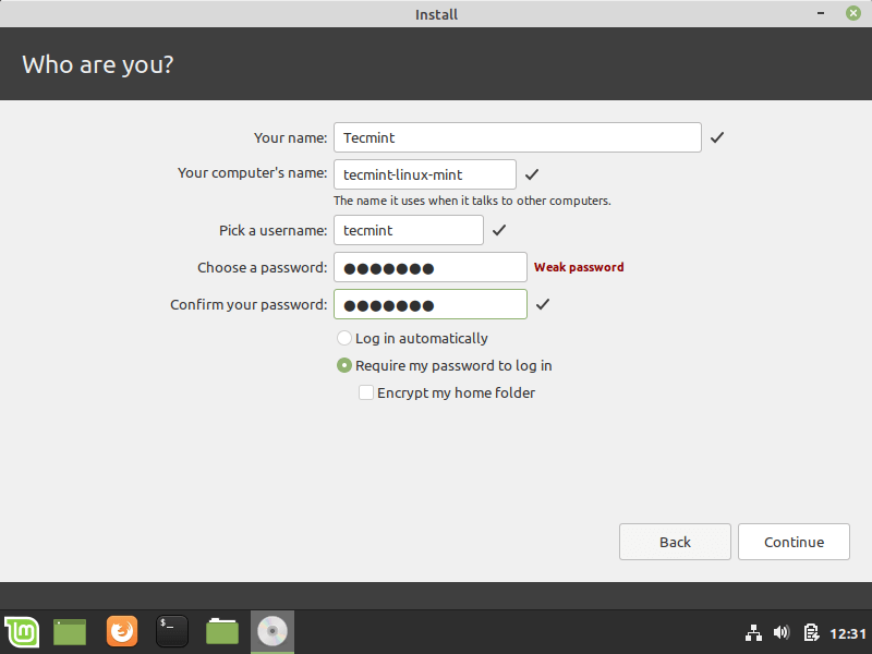 Installation Guide of Linux Mint 19.2 Codename 'Tina' with Screenshots